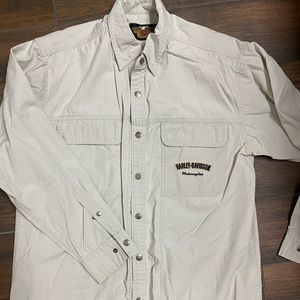 Harley Davidson button down